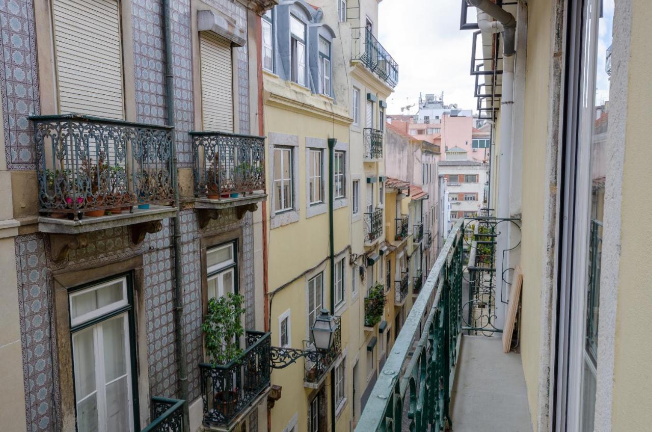 Central Lisbon Flat Near Avenida Bagian luar foto