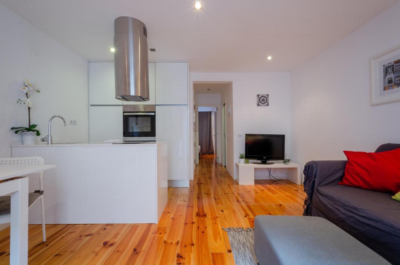 Central Lisbon Flat Near Avenida Bagian luar foto